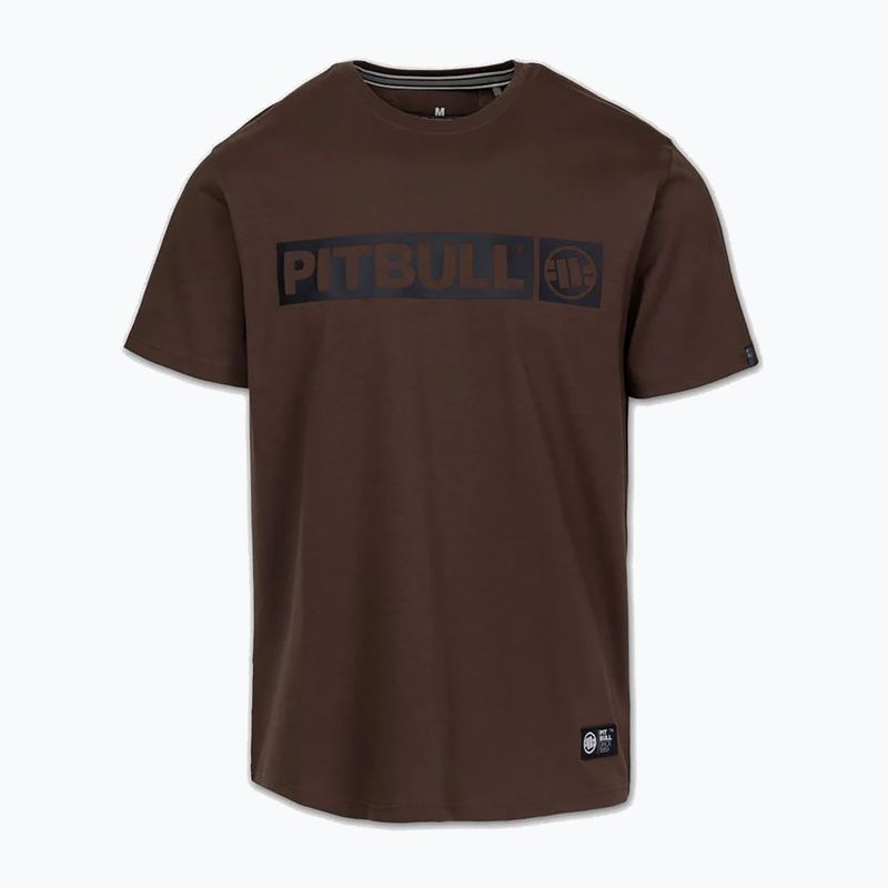 Tricou pentru bărbați Pitbull Hilltop chocolate 3