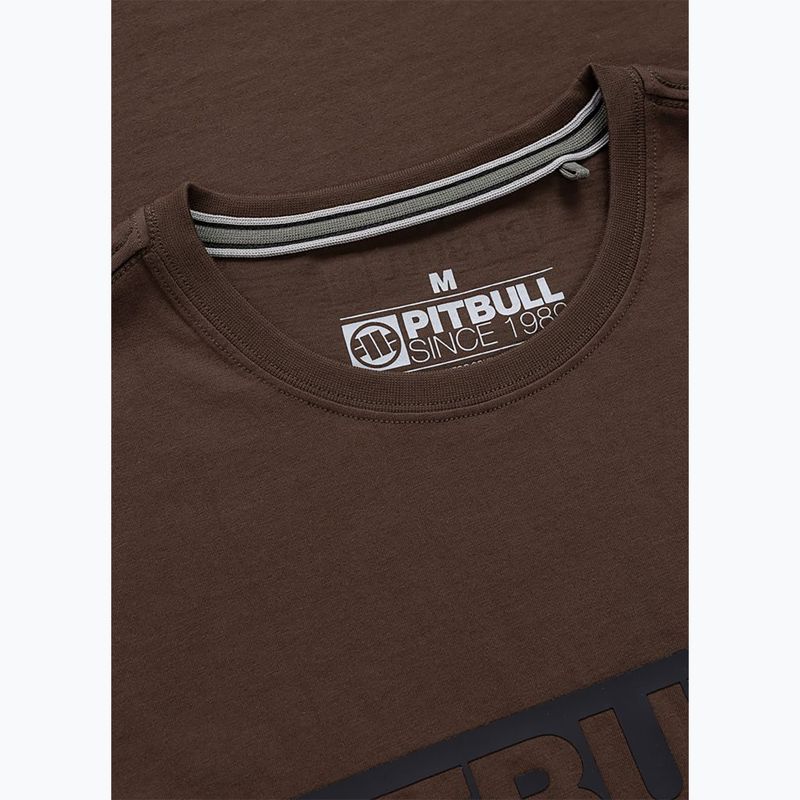 Tricou pentru bărbați Pitbull Hilltop chocolate 5