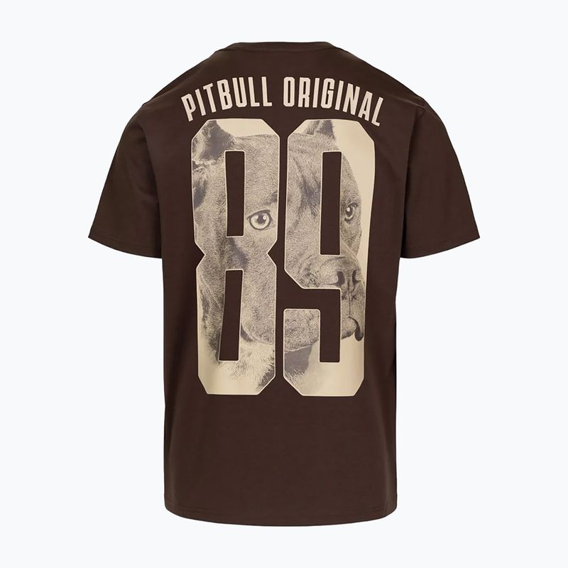Tricou bărbătesc Pitbull Eighty Nine Dog dark chocolate 6