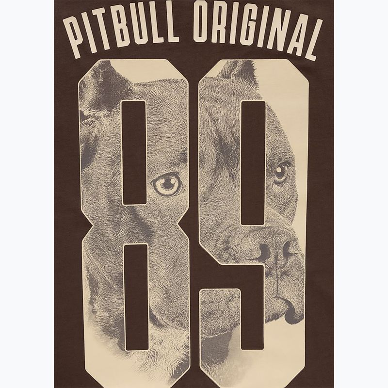 Tricou bărbătesc Pitbull Eighty Nine Dog dark chocolate 9