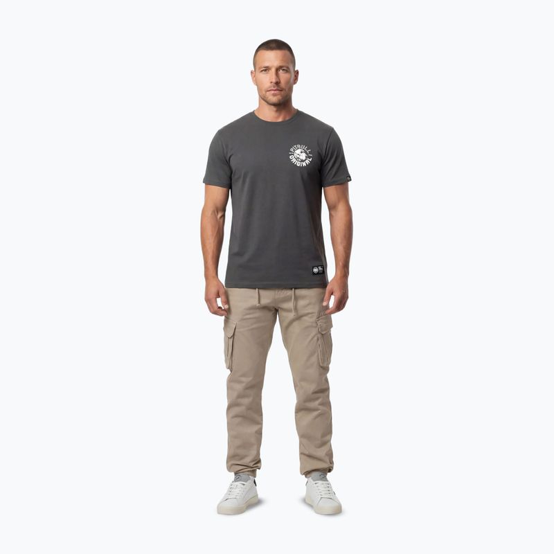 Tricou pentru bărbați Pitbull Dog SD graphite 2