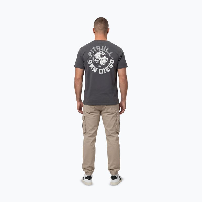 Tricou pentru bărbați Pitbull Dog SD graphite 4