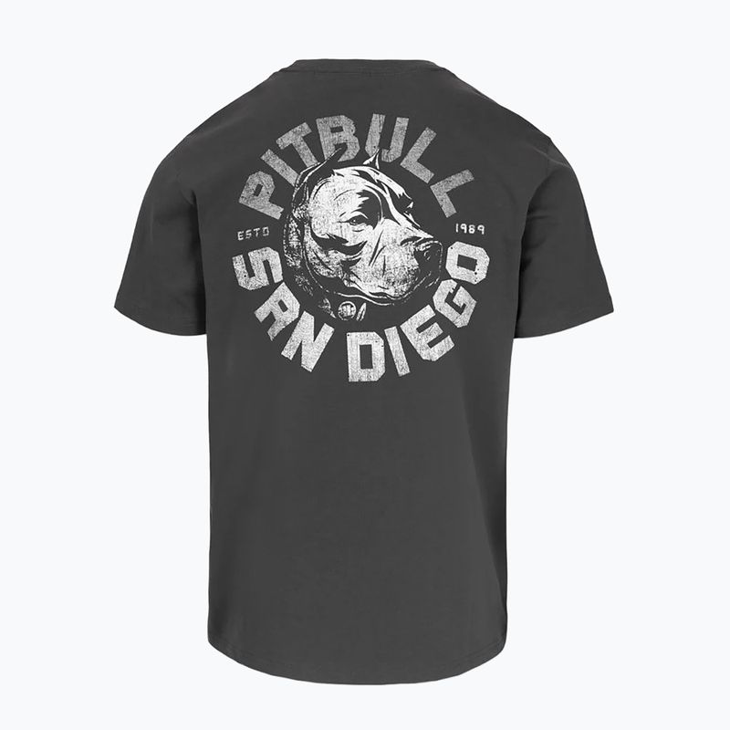 Tricou pentru bărbați Pitbull Dog SD graphite 6