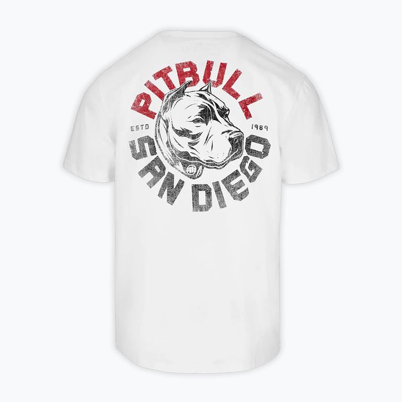 Tricou pentru bărbați Pitbull Dog SD white 5