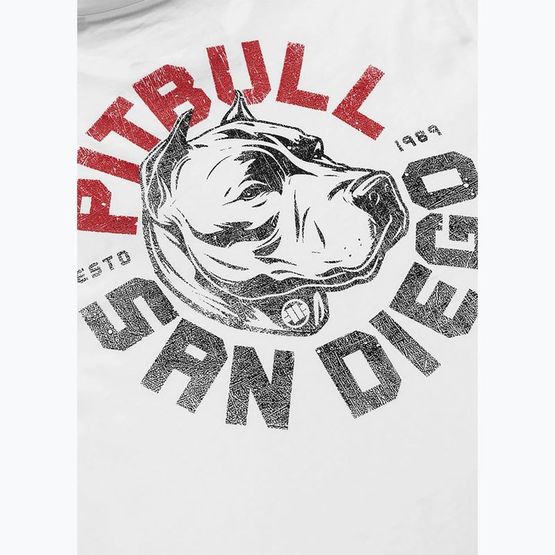 Tricou pentru bărbați Pitbull Dog SD white 8