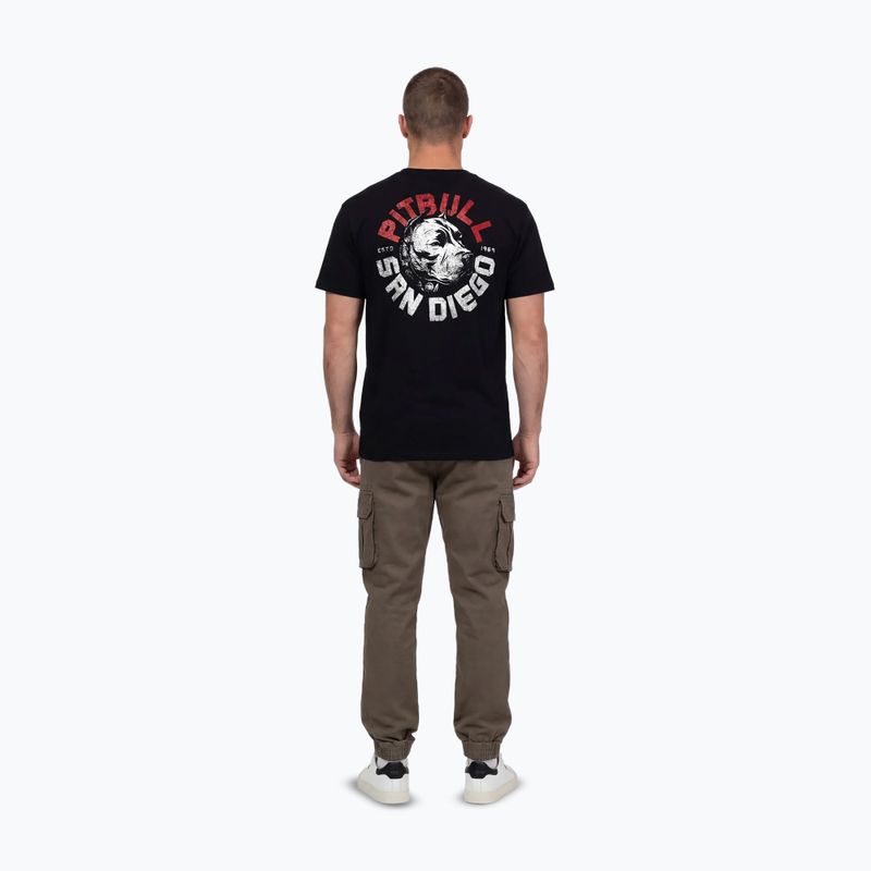 Tricou pentru bărbați Pitbull Dog SD black 4