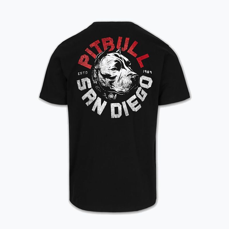 Tricou pentru bărbați Pitbull Dog SD black 6