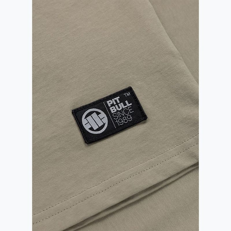 Tricou pentru bărbați Pitbull Palms light grey harbour 9