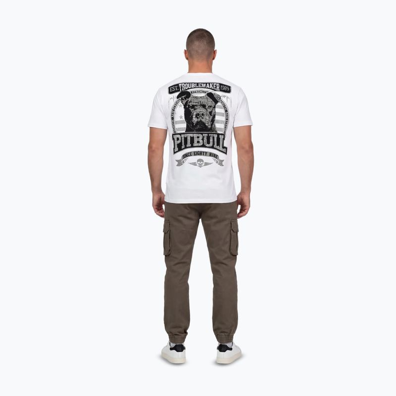 Tricou pentru bărbați Pitbull Troublemarker white 4