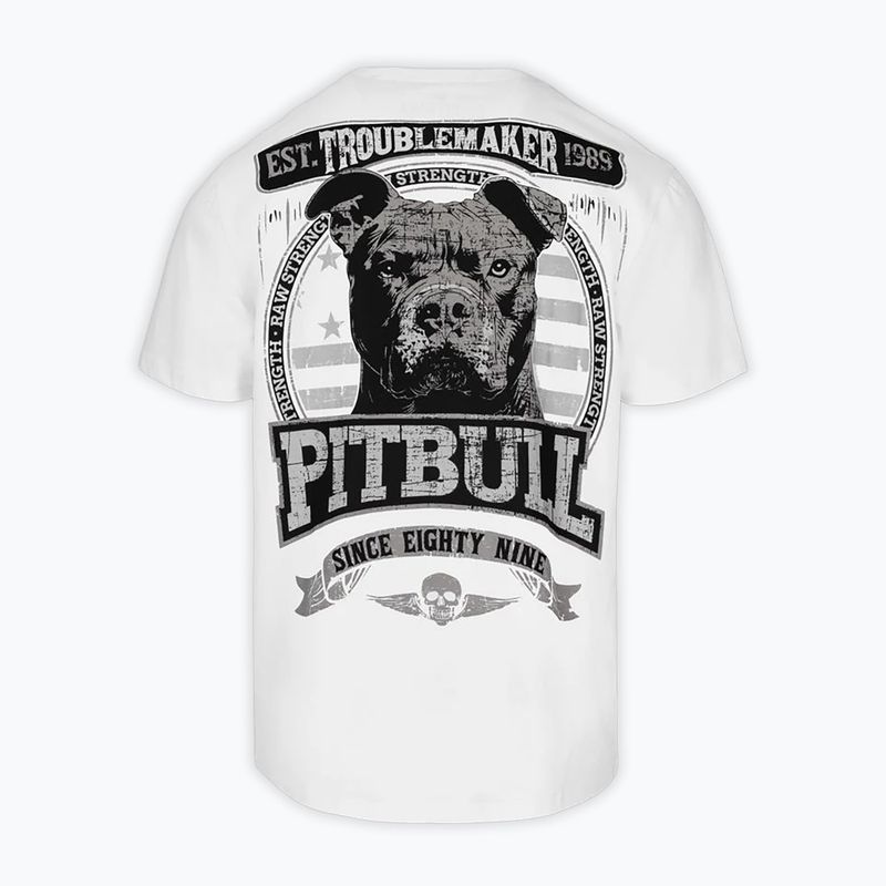 Tricou pentru bărbați Pitbull Troublemarker white 6