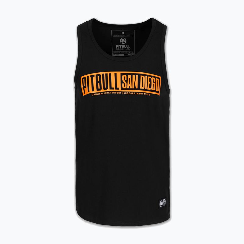 Tricou pentru bărbați Pitbull Eighty Nine Dog Tank Top black 3