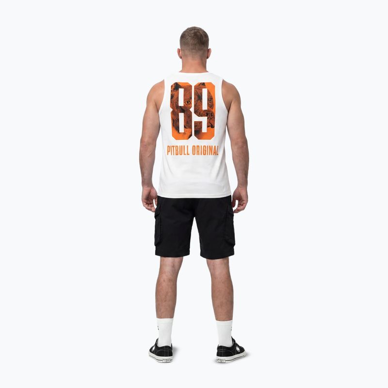Tricou pentru bărbați Pitbull Eighty Nine Dog Tank Top white 4