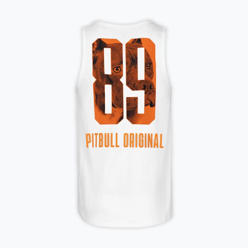 Tricou pentru bărbați Pitbull Eighty Nine Dog Tank Top white 6