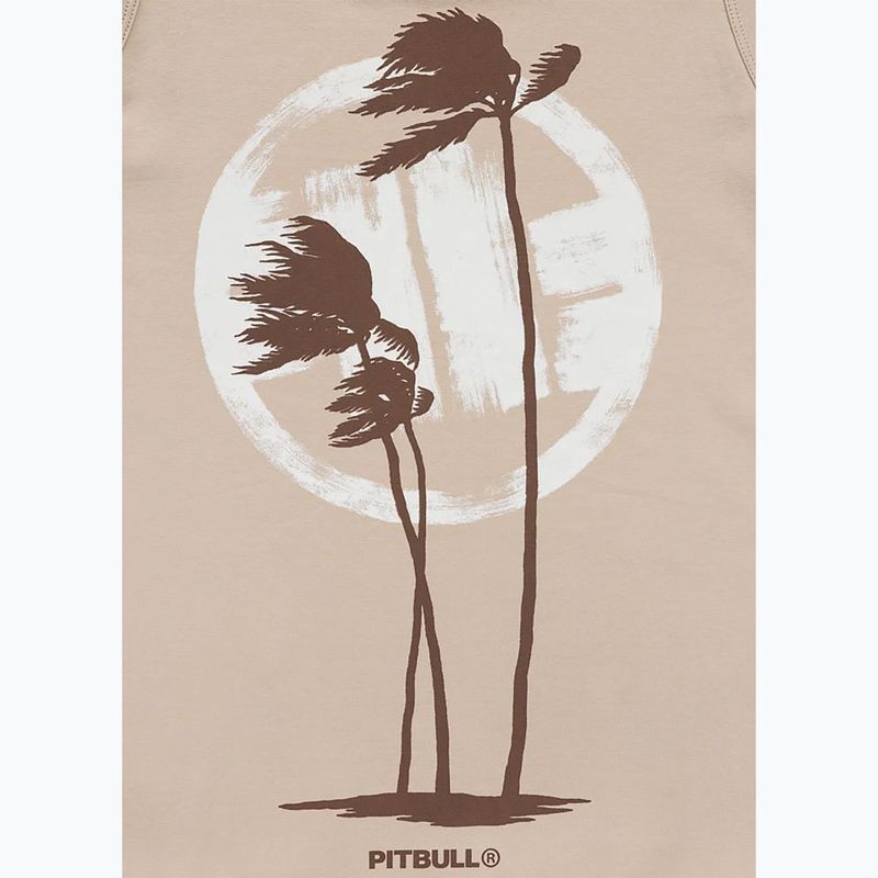 Tricou pentru bărbați Pitbull Palms Tank Top light sand 6