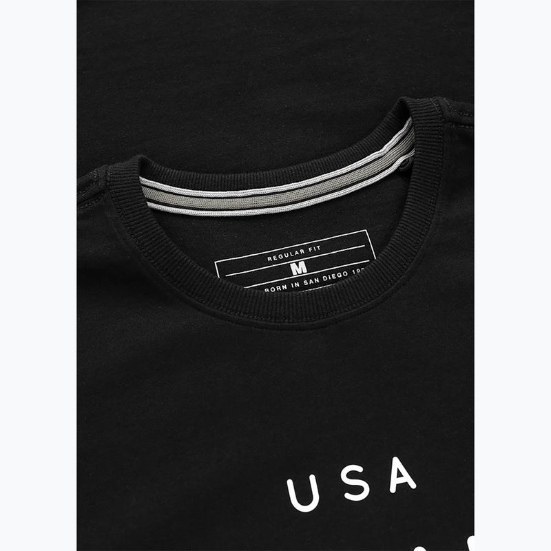 Tricou pentru bărbați Pitbull USA CAL Big Logo black 6