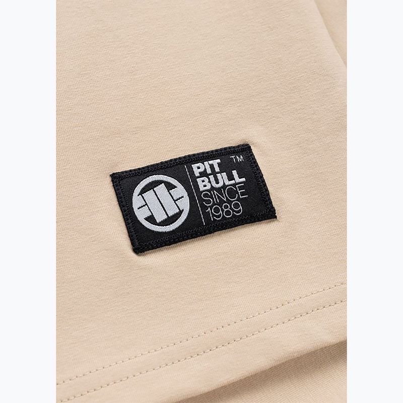 Bluză de antrenament pentru bărbați Pitbull Mercado Hilltop Sleeveless Hooded pale sand 8