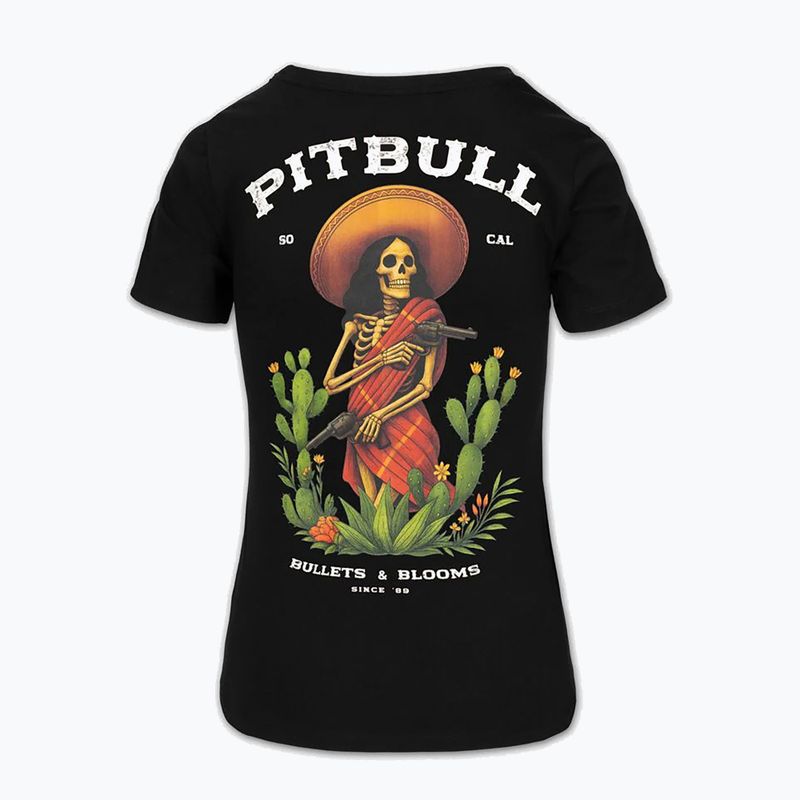 Tricou pentru femei Pitbull Bullets & Blooms black 4