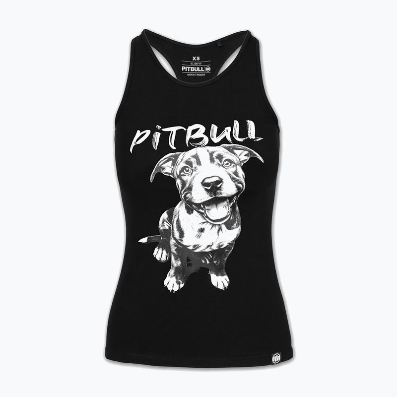 Tricou pentru femei Pitbull Puppy 2 Tank Top black 4