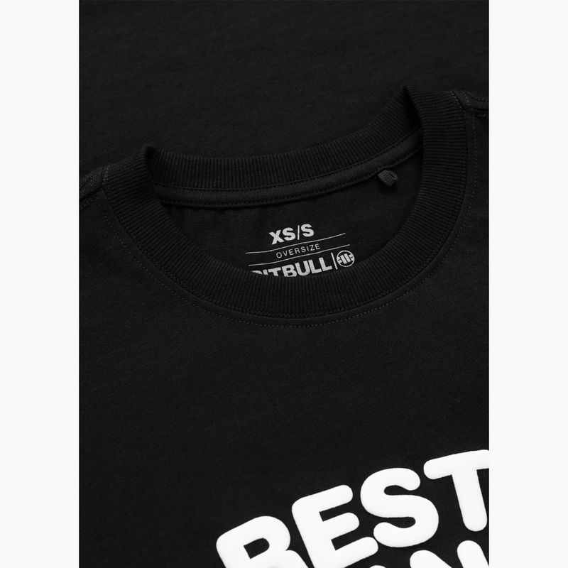 Tricou pentru femei Pitbull Rest In Pink Oversize black 7