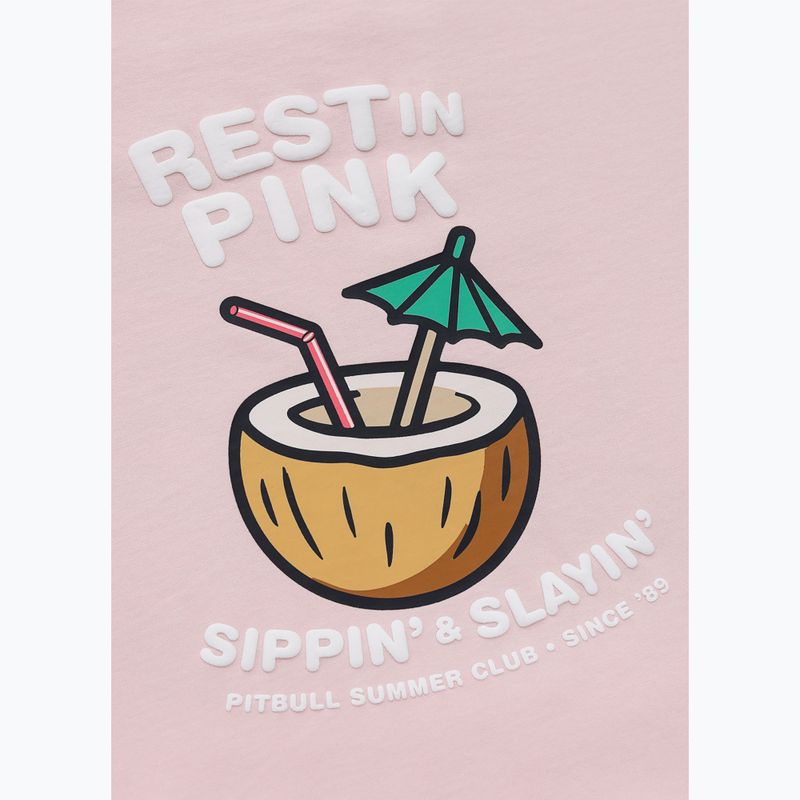 Tricou pentru femei Pitbull Rest In Pink Oversize strawberry cream 8