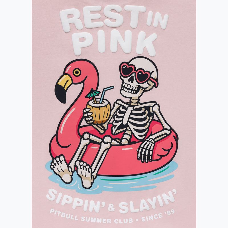 Tricou pentru femei Pitbull Rest In Pink Oversize strawberry cream 9
