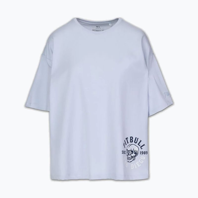 Bluză pentru femei Pitbull Skull Oversize frosted blue 5