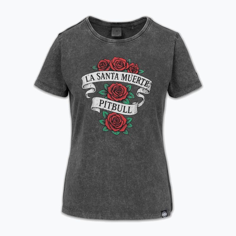 Tricou pentru femei Pitbull Santa Muerte graphite 4