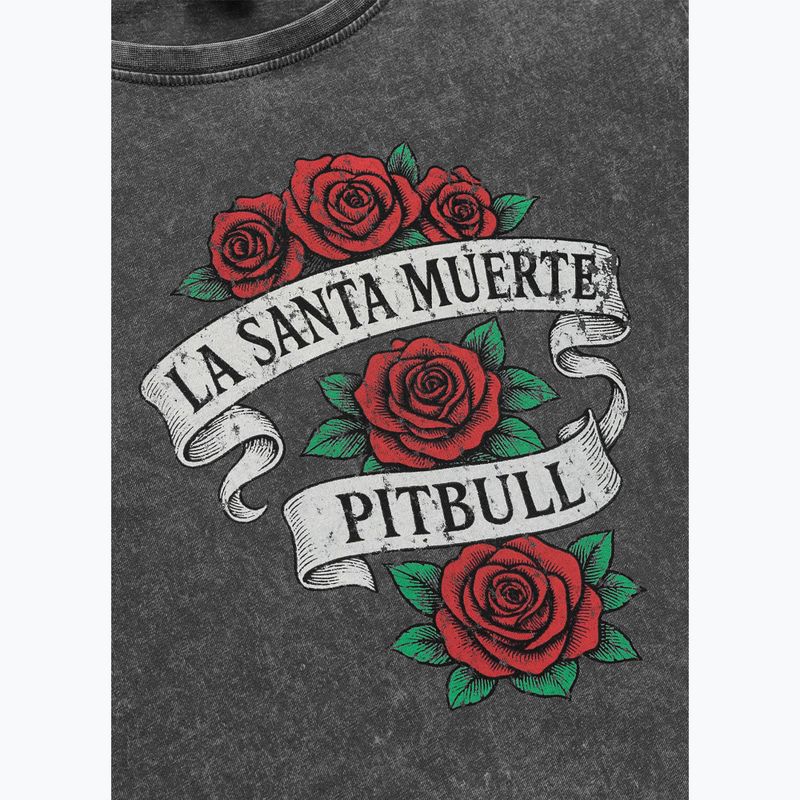 Tricou pentru femei Pitbull Santa Muerte graphite 7