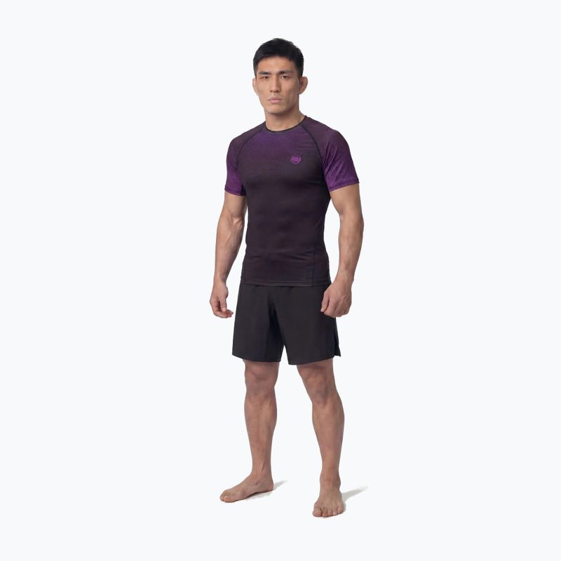Rashguard pentru bărbați Pitbull Belt Rashguard purple 2