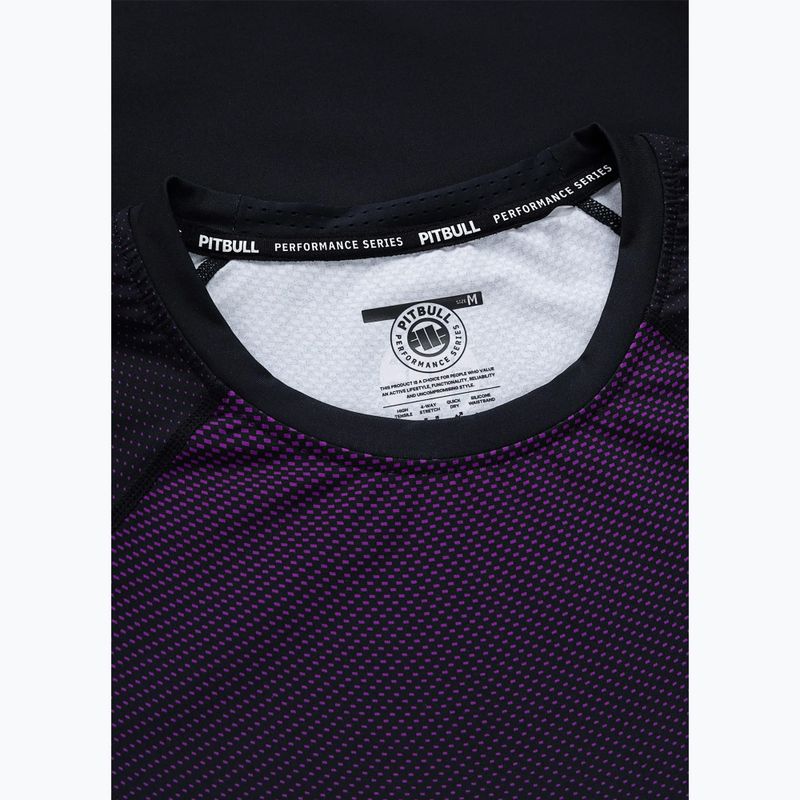 Rashguard pentru bărbați Pitbull Belt Rashguard purple 5