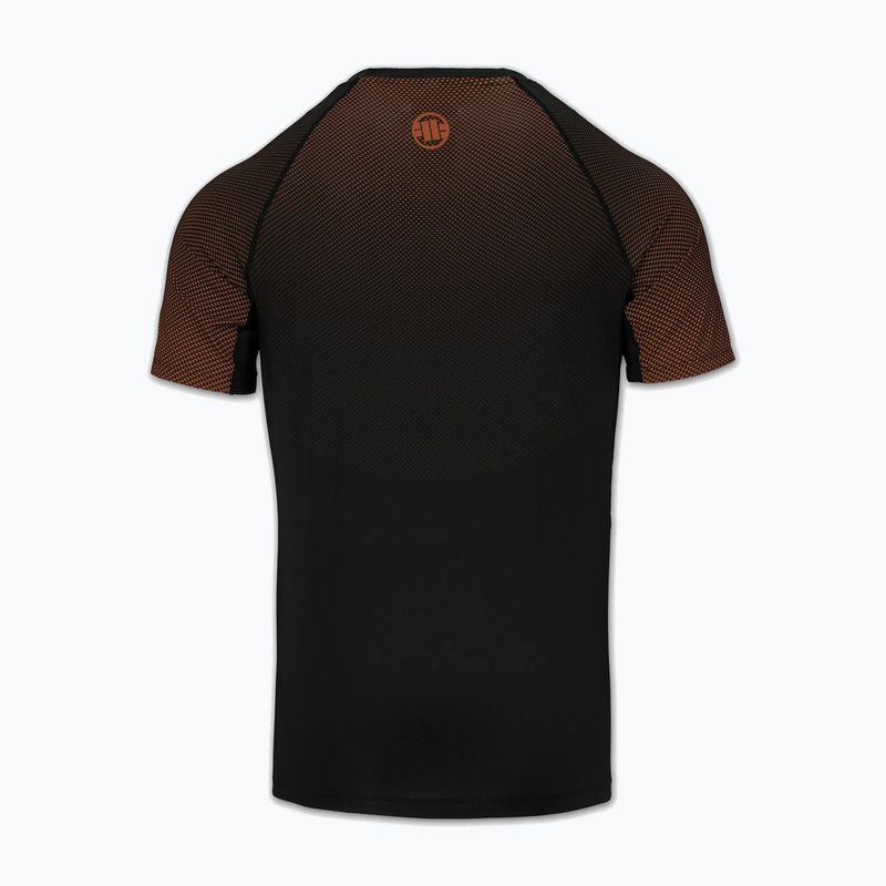Rashguard pentru bărbați Pitbull Belt Rashguard brown 4