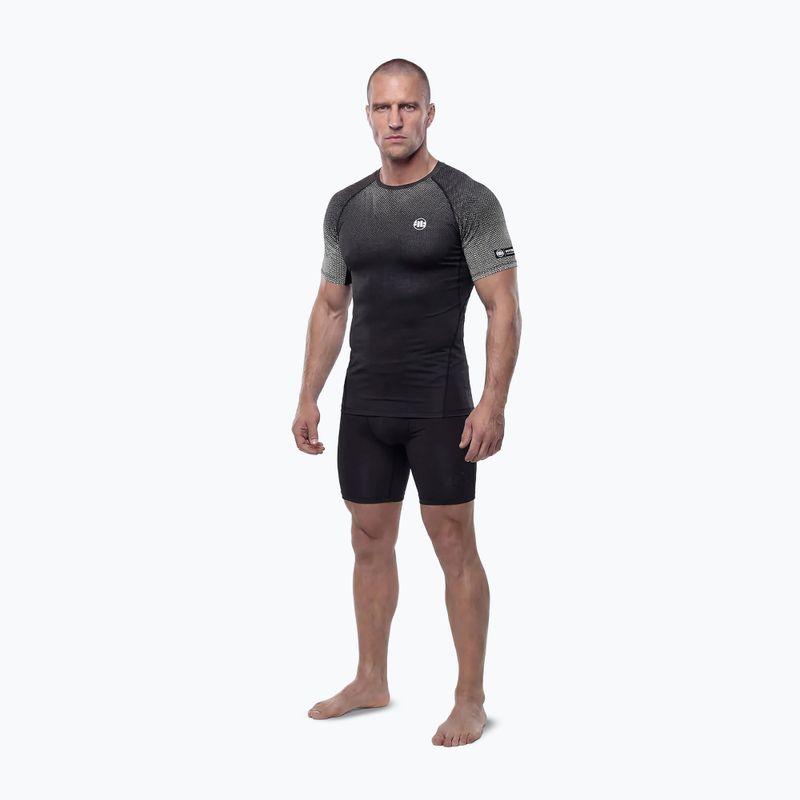 Rashguard pentru bărbați Pitbull Belt Rashguard black 2