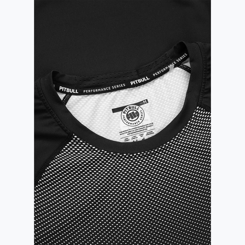 Rashguard pentru bărbați Pitbull Belt Rashguard black 5