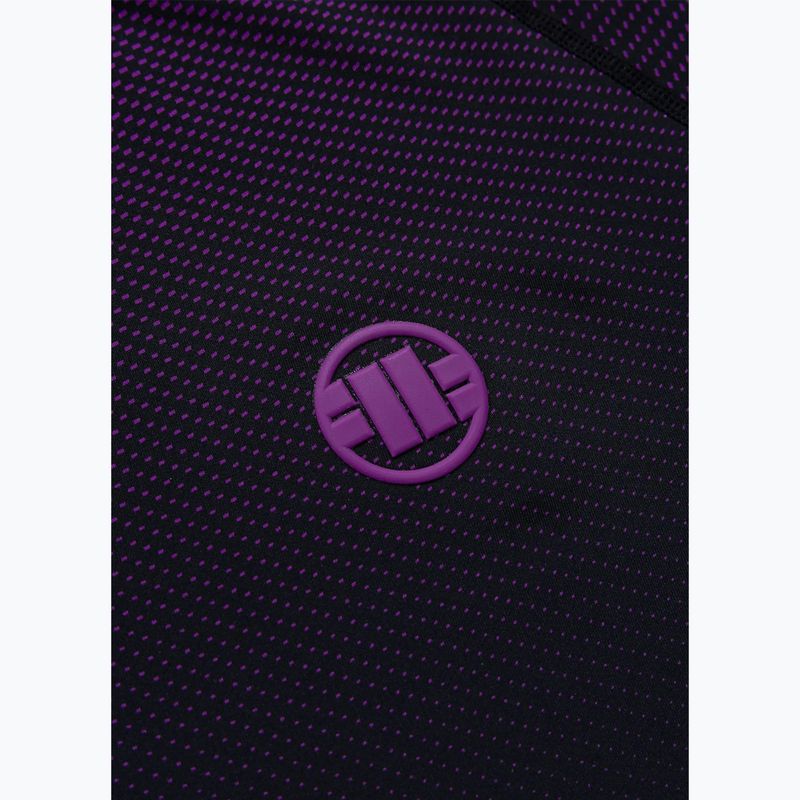 Rashguard cu mânecă lungă pentru bărbați Pitbull Belt Rashguard purple 6