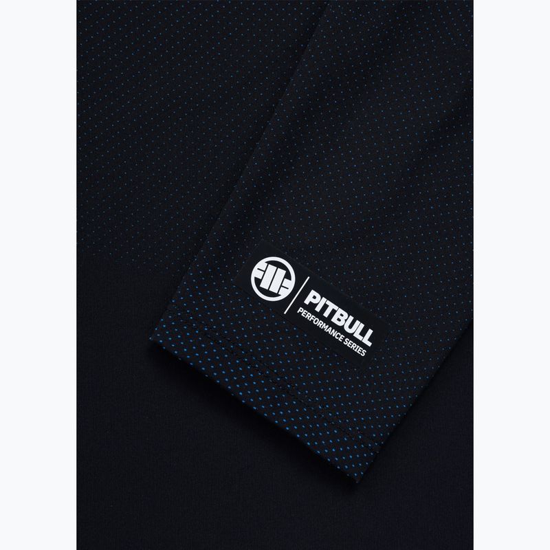 Rashguard cu mânecă lungă pentru bărbați Pitbull Belt Rashguard blue 9