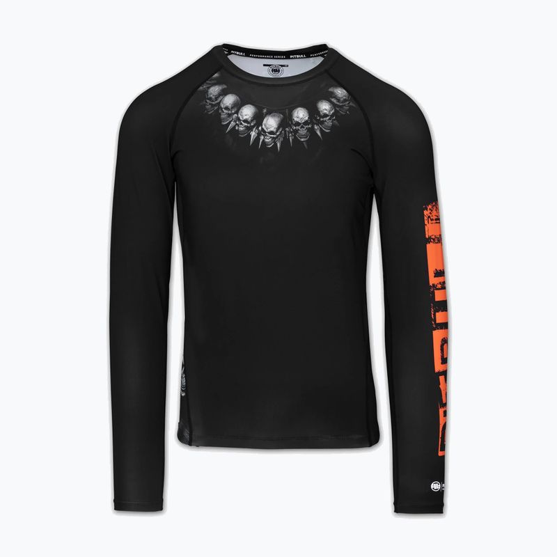 Rashguard cu mânecă lungă pentru bărbați Pitbull Blacky Rashguard 5