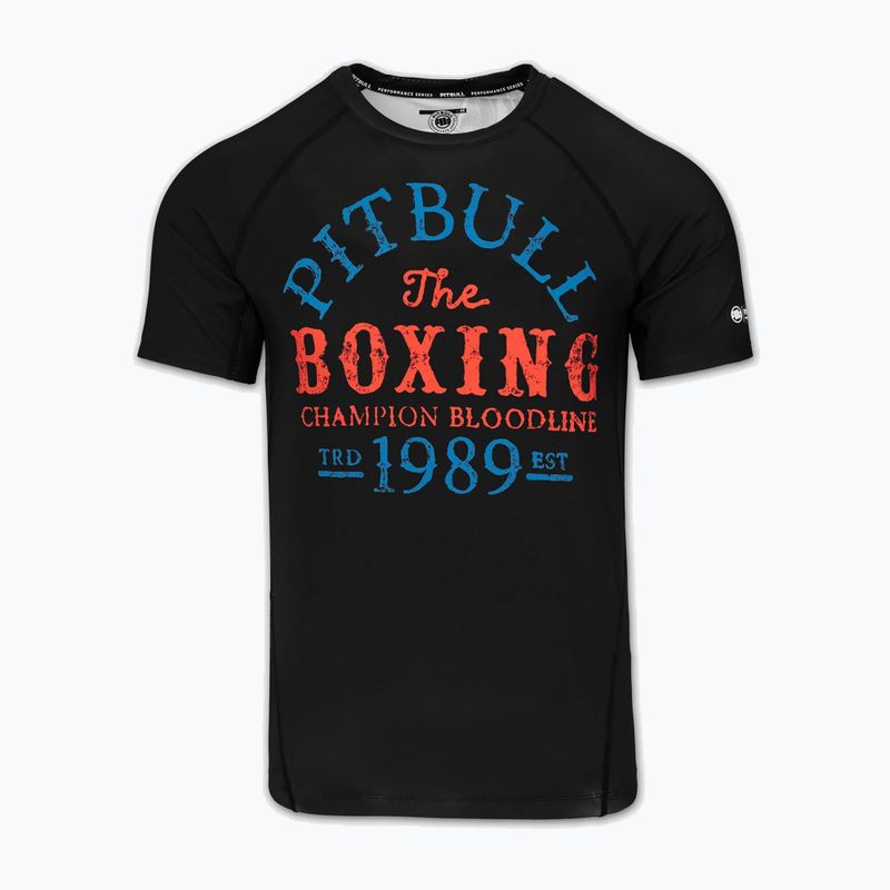 Rashguard pentru bărbați Pitbull Champion Bloodline Rashguard black 5