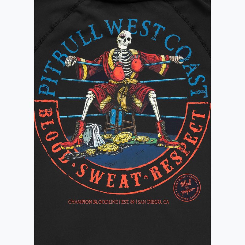 Rashguard pentru bărbați Pitbull Champion Bloodline Rashguard black 9
