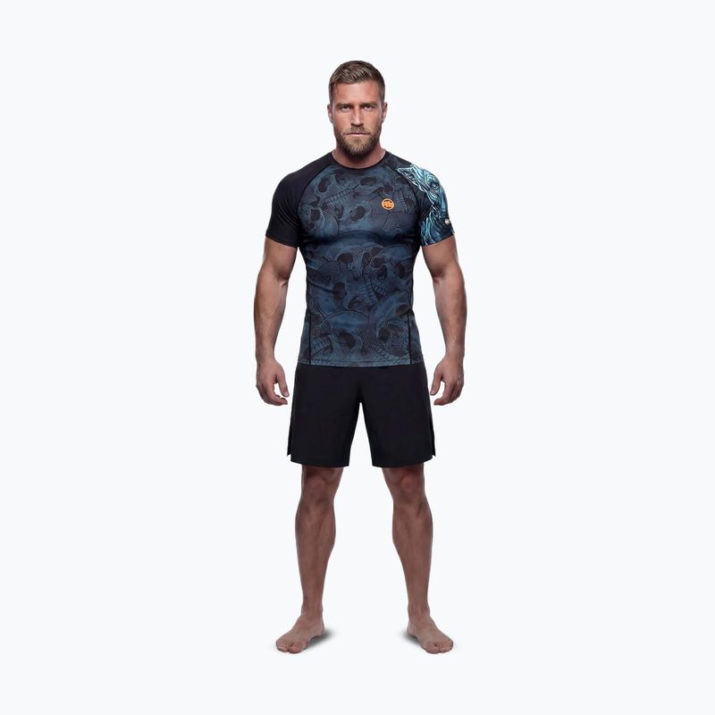 Rashguard pentru bărbați Pitbull Guardian Angel Rashguard black 2