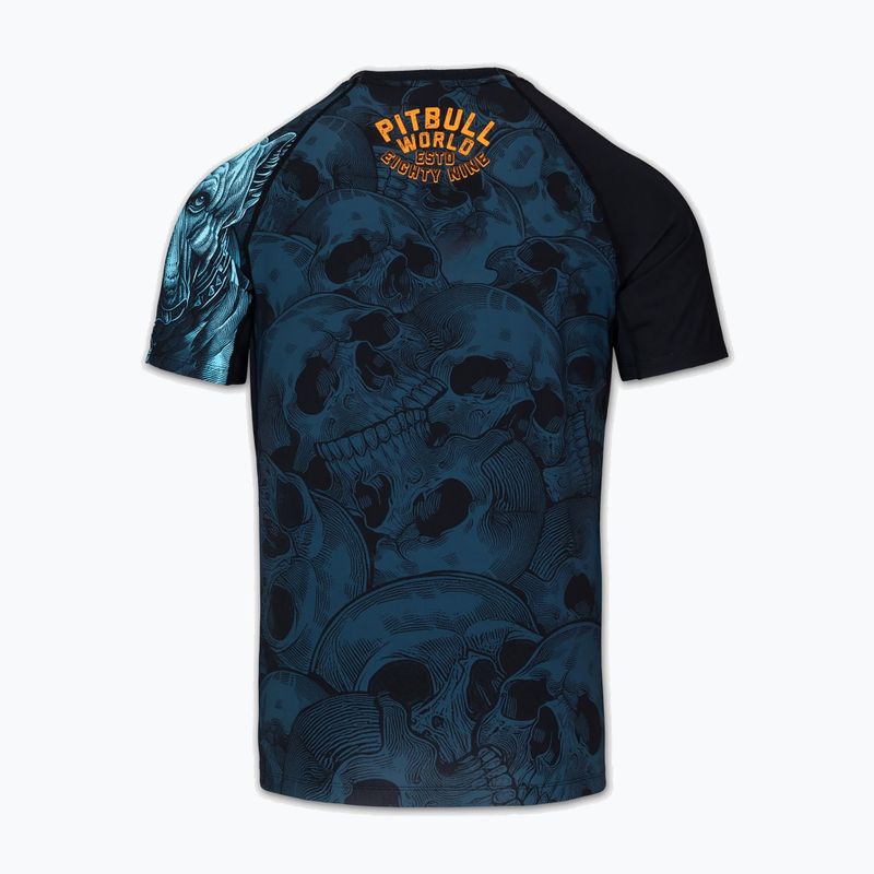 Rashguard pentru bărbați Pitbull Guardian Angel Rashguard black 4