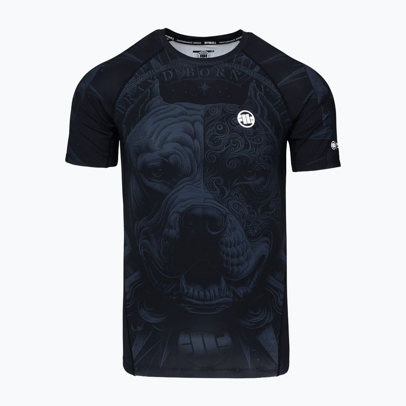 Rashguard pentru bărbați Pitbull World Rashguard black 4