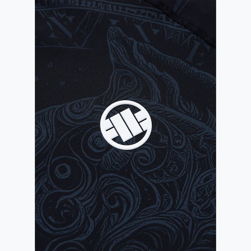 Rashguard pentru bărbați Pitbull World Rashguard black 7