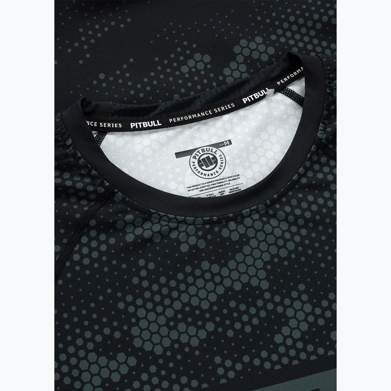 Rashguard pentru bărbați Pitbull Hex Camo Hilltop Rashguard olive 5