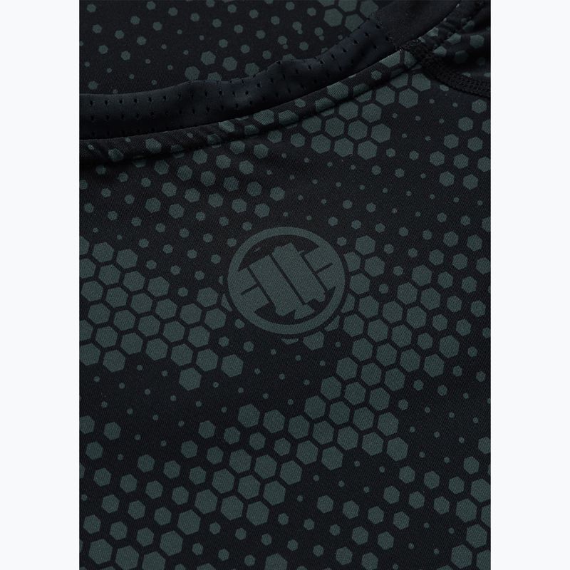 Rashguard pentru bărbați Pitbull Hex Camo Hilltop Rashguard olive 7