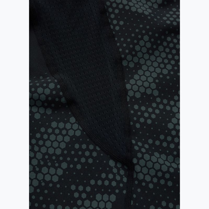 Rashguard pentru bărbați Pitbull Hex Camo Hilltop Rashguard olive 9