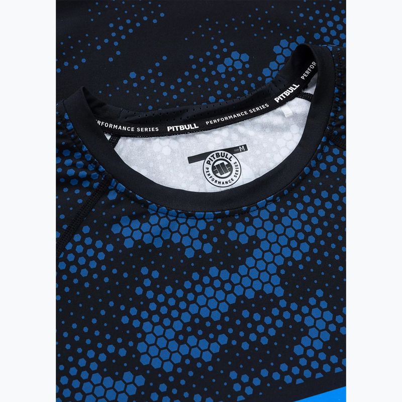 Rashguard pentru bărbați Pitbull Hex Camo Hilltop Rashguard blue 5
