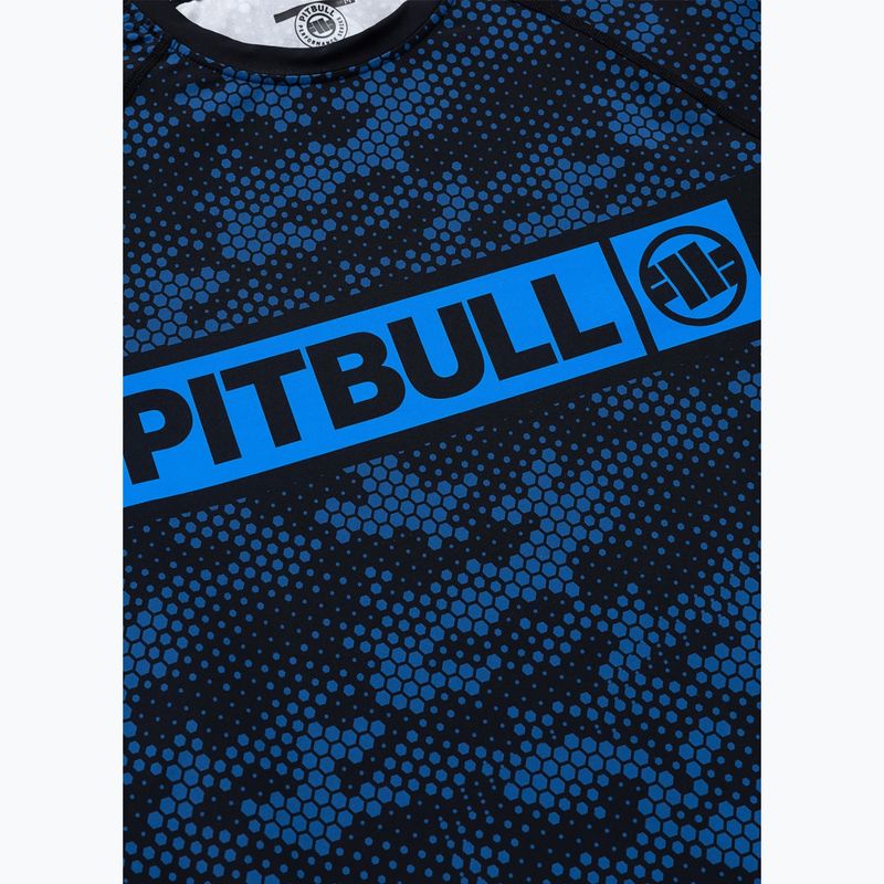 Rashguard pentru bărbați Pitbull Hex Camo Hilltop Rashguard blue 6
