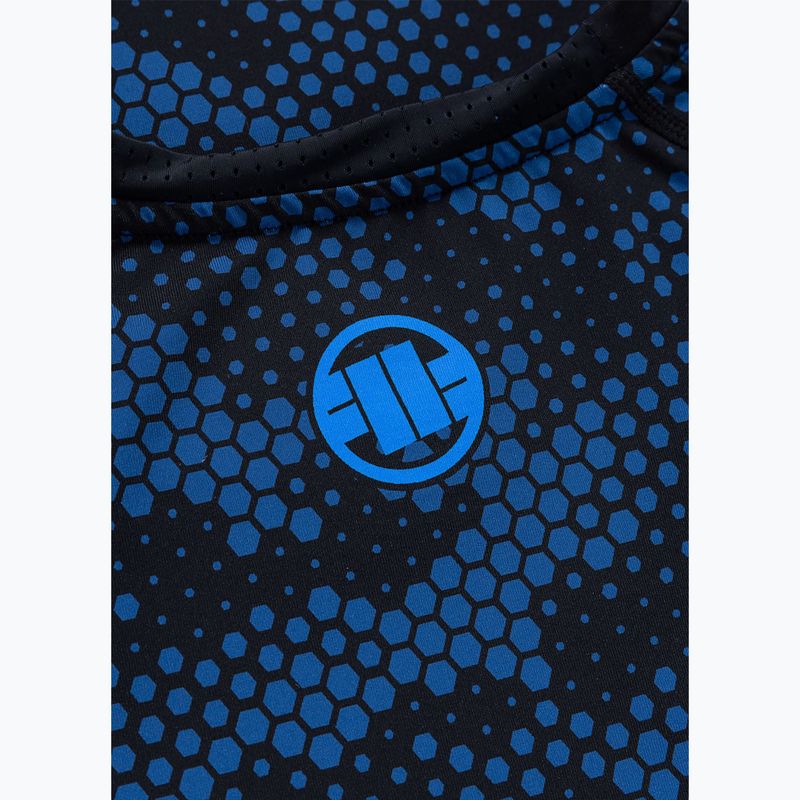 Rashguard pentru bărbați Pitbull Hex Camo Hilltop Rashguard blue 7