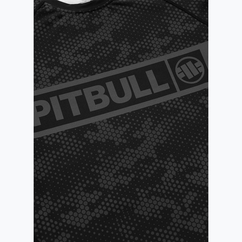 Rashguard pentru bărbați Pitbull Hex Camo Hilltop Rashguard black 6