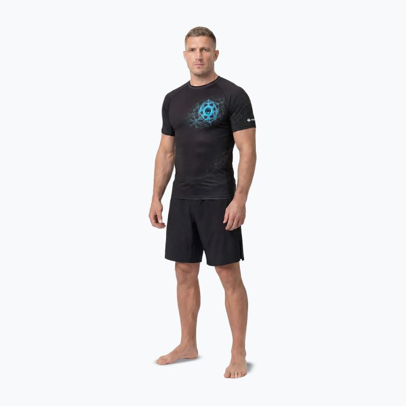 Rashguard pentru bărbați Pitbull Ray Rashguard sky blue 2